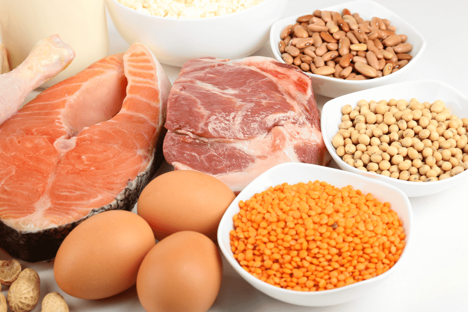 nedostatek bílkovin