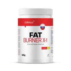 Fat Burner X-1 600g - Jahoda, citron